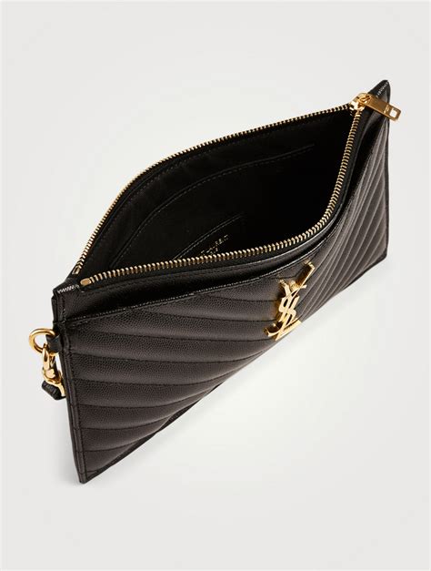 ysl clutch dimensions|ysl clutch purse at nordstrom.